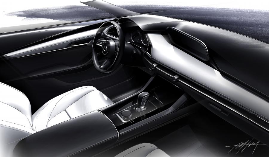 Эскиз Mazda3 Hatchback 2019 года  (NA) (фото 26 из 61)